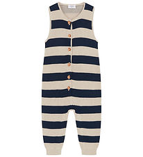 Hust and Claire Jumpsuit - Knitted - Bamboo - Monly - Blues