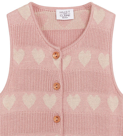Hust and Claire Strampler - Strick - Bambus - Monly - Dusty Rose