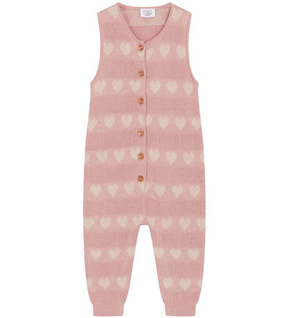 Hust and Claire Strampler - Strick - Bambus - Monly - Dusty Rose