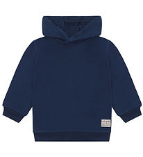 Hust and Claire Hoodie - Bamboo - Stinus - Blues