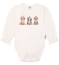 Hust and Claire Bodysuit l/s - Britt - Ivory