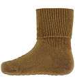 GoBabyGo Socks - Bamboo - Non-Slip Socks - Apple Cinnamon