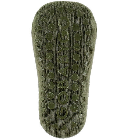Chaussettes - Antidérantes GoBabyGo - Bambou - Deep Lichen Green Chaussettes - Antidérantes GoBabyGo - Bambou - Deep Lichen Green