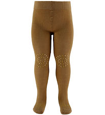 GoBabyGo Non-Slip Tights - Bamboo - Apple Cinnamon