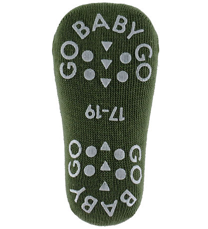 GoBabyGo Sukat - Liukumaton - Oliviini