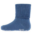 GoBabyGo Socks - Non-Slip - Demin Blue