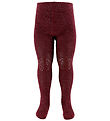 GoBabyGo Tights - Non-Slip - Bamboo - Wine Red w. Glitter