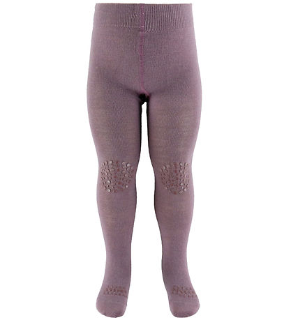 GoBabyGo Panty's - Anti-Slip - Noos - Wol - Dark Purple Lui