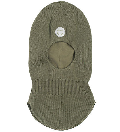Viking Balaclava - Wool - 2-layer - Olive