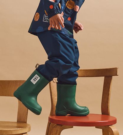 Liewood Rubber Boots - Aston - Garden Green Mix