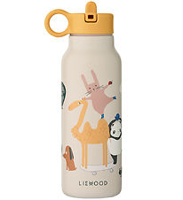 Liewood Water Bottle - Falk - 350 mL - Around The World/Sandy Liewood Water Bottle - Falk - 350 mL - Around The World/Sandy