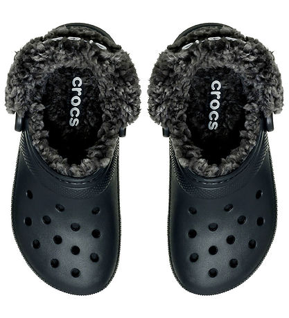 Sandales av. Doublure Crocs - Classic+ Sabot doublé - Noir Sandales av. Doublure Crocs - Classic+ Sabot doublé - Noir