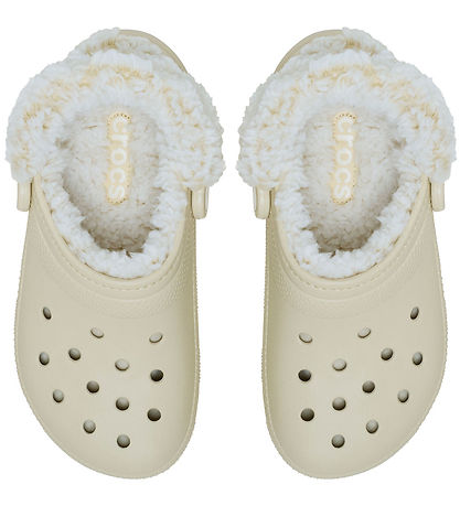 Sandales av. Doublure Crocs - Classic+ Sabot doublé - Os Sandales av. Doublure Crocs - Classic+ Sabot doublé - Os