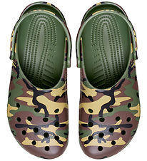 Crocs Sandals - Classic+ Camouflage Clog - Army Green/Multi Crocs Sandals - Classic+ Camouflage Clog - Army Green/Multi