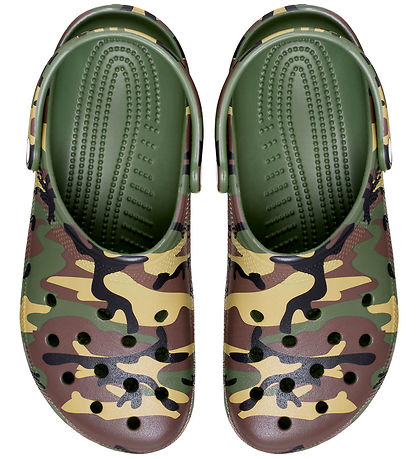 Sandales Crocs - Classic+ Camouflage Sabot - Army Green/Multi Sandales Crocs - Classic+ Camouflage Sabot - Army Green/Multi