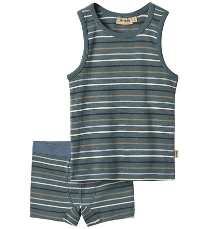 Sous-vêtements Wheat - Louis - Blue Multi Stripe Sous-vêtements Wheat - Louis - Blue Multi Stripe