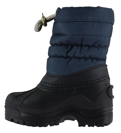 Pom Pom Winter Boots - PmWill - Navy