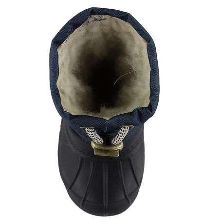 Pom Pom Winter Boots - PmWill - Navy