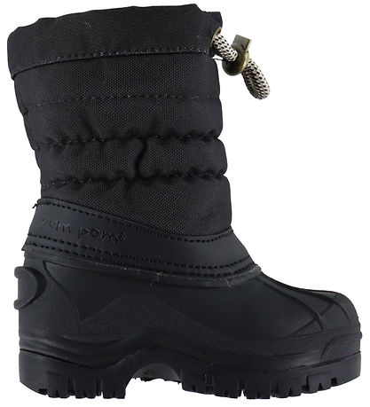 Pom Pom Winter Boots - pmWill - Black