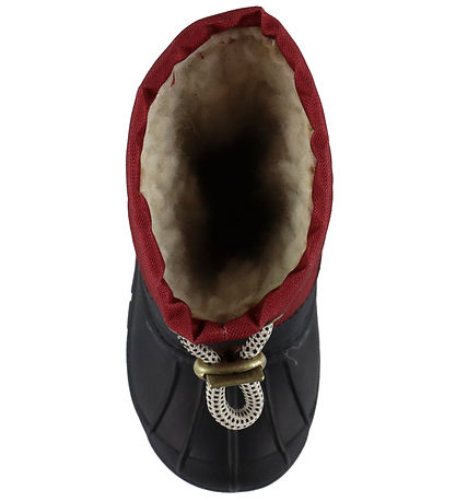 Bottes d'Hiver Pom Pom - pmWill - Vélo rouge Bottes d'Hiver Pom Pom - pmWill - Vélo rouge