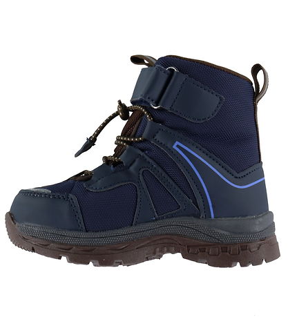 Pom Pom Winter Boots - pmWilder - Blue