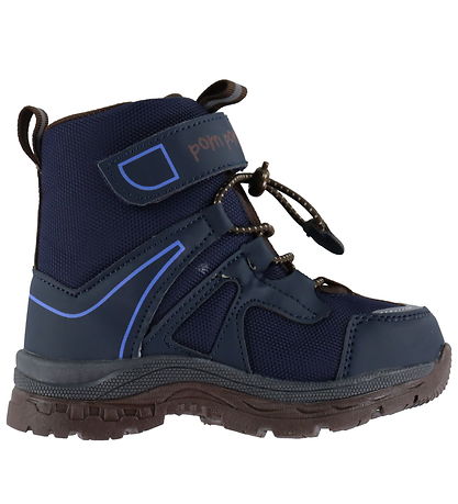 Pom Pom Winter Boots - pmWilder - Blue