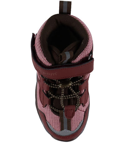 Pom Pom Winter Boots - pmWilder - Dark Rose