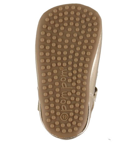 Pom Pom Prewalker - Ballerina T-bar - Dusry Gold