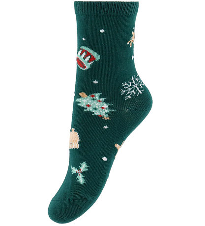 Chaussettes Name It - 3 Pack - NmnVismas - Rouge bouffon/Marine 