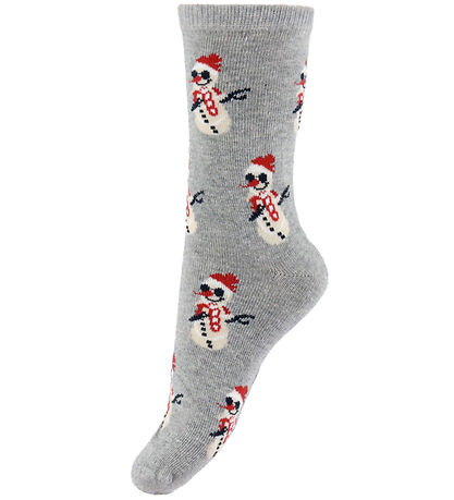 Name It Socks - 3-Pack - NmnriChristmas - Navy Blazer/Grey Flour