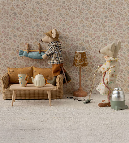 Maileg Coffee table - Mouse - Natural