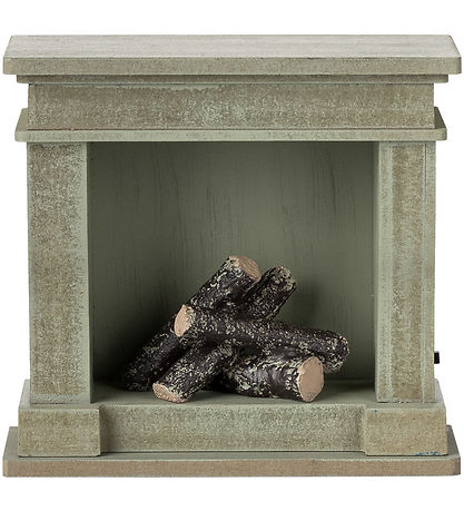 Maileg Fireplace - Dusty Green