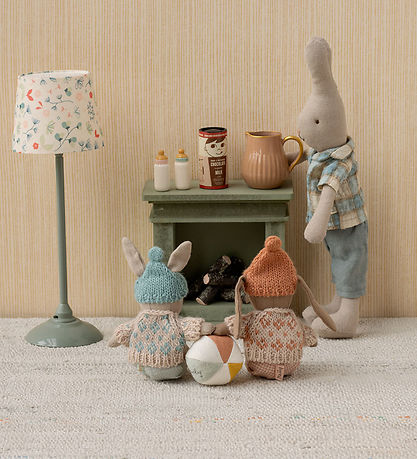 Maileg Fireplace - Dusty Green