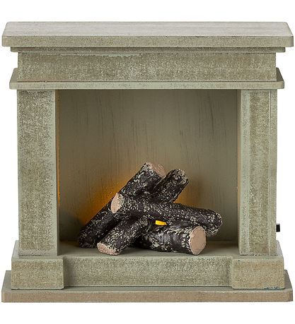 Maileg Fireplace - Dusty Green