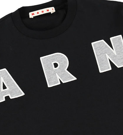 Blouse Marni - Noir/Cool Grey Melange Blouse Marni - Noir/Cool Grey Melange
