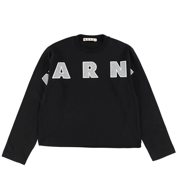 Marni Tröja - Svart/Cool Grey Melange