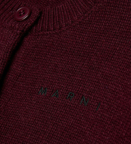 Gilet Marni - Nylon/Laine - Berry Confiture Gilet Marni - Nylon/Laine - Berry Confiture