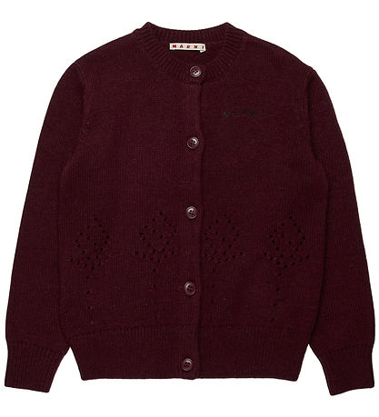 Gilet Marni - Nylon/Laine - Berry Confiture Gilet Marni - Nylon/Laine - Berry Confiture
