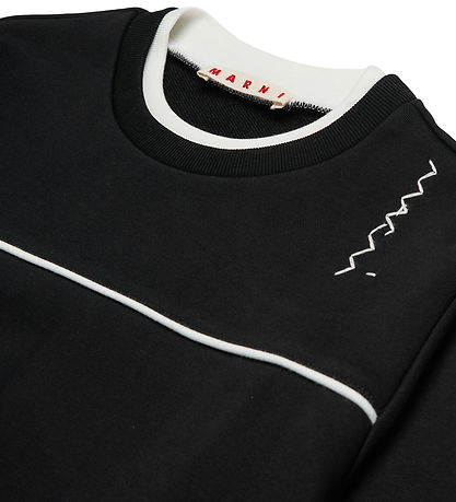 Marni Sweatshirt - Schwarz m. Weiß