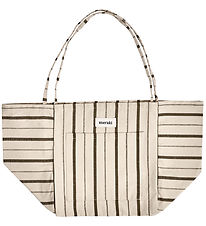 Meraki Shopper - Gebroken wit/Legergroen