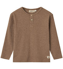 Wheat Bluse - Morris - Kaffee Melange