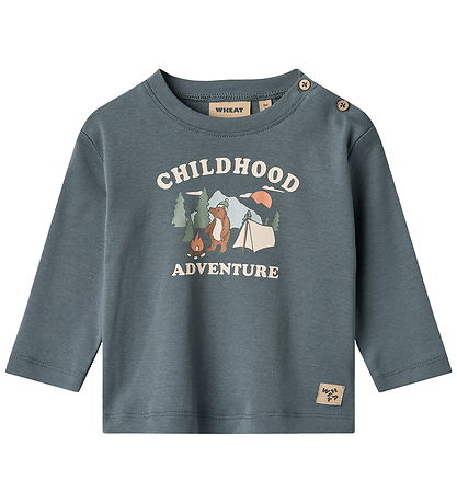 Blouse Wheat - Ray - Temps orageux av. Imprimé Blouse Wheat - Ray - Temps orageux av. Imprimé