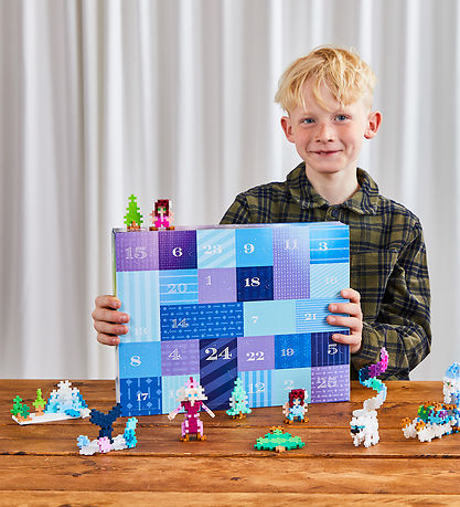 Plus-Plus Advent Calendar - Santa's Northern Lights Adventure - 