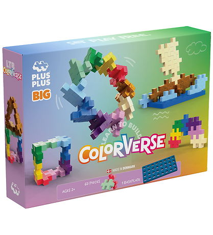 BIG Plus-Plus - Apprendre à construire - 60 pièces - Colorverse