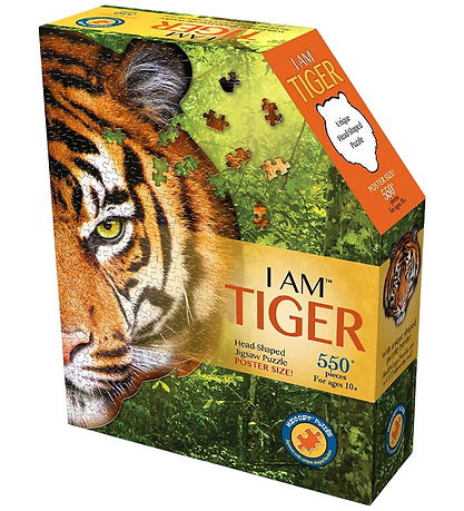 Madd Capp Puzzles Púsluspil - I Am Tígrisdýr - 550 Kubbar