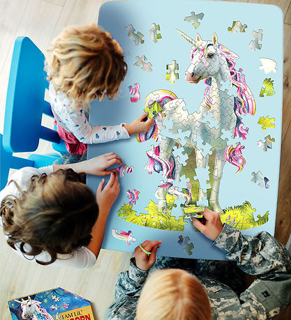 Madd Capp Puzzles Palapeli - Minä Am Pieni Unicorn - 100 Tiilet