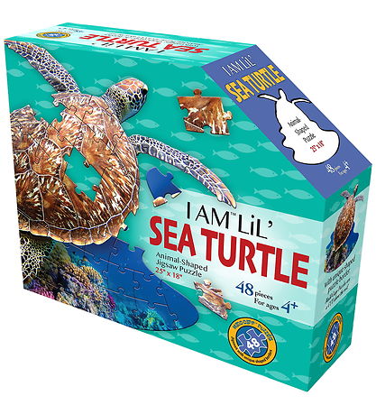 Madd Capp Puzzles Púsluspil - I Am LiL' Sea - 48 Kubbar