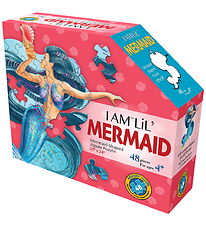 Madd Capp Puzzles Palapeli - Minä Am Pieni Mermaid - 48 Tiilet