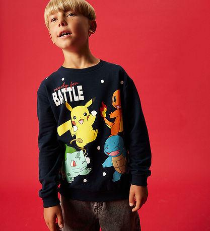 Name It Sweatshirt - Pokémon - NkmStam - Navy Blazer