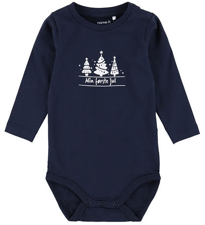 Name It Bodysuit l/s - NbnRajul - Navy Blazer/Jul